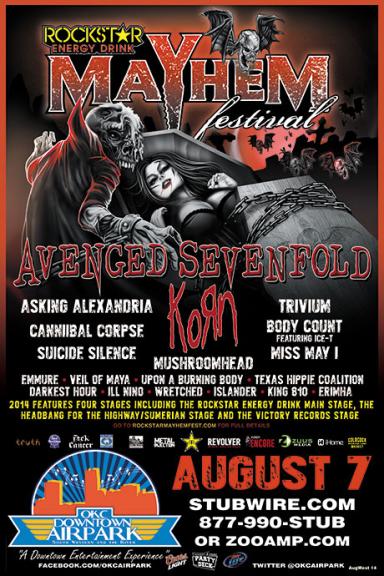 Rockstar Energy Drink Mayhem Festival