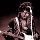 Jimi Hendrix's Japanese sunburst electric guitar sells for over &pound;160,000