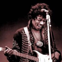 Jimi Hendrix's Japanese sunburst electric guitar sells for over &pound;160,000