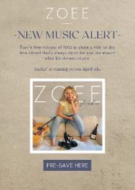 Zoee's first release of 2024