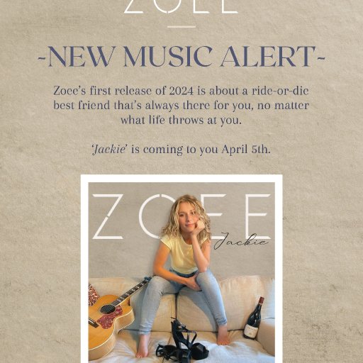 Zoee's first release of 2024